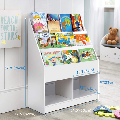 Spacious Kids Nursery Room Bookshelf - Westfield Retailers