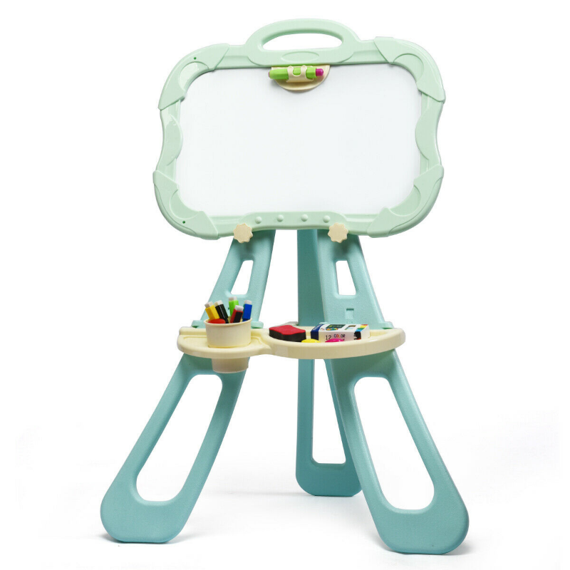 Portable Kids 4 in 1 Magnetic Chalkboard Art Easel - Westfield Retailers