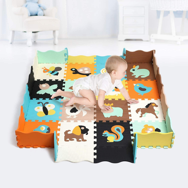 Large Crawling Floor Baby Foam Play Mat - Westfield Retailers