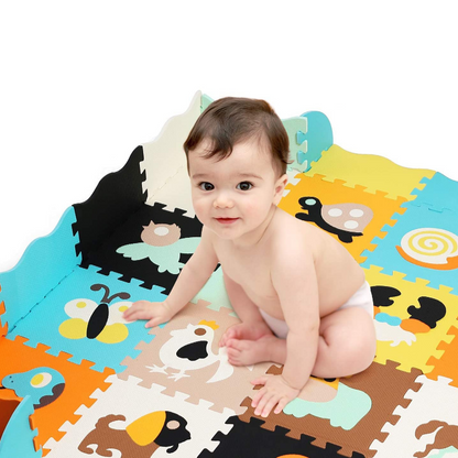 Large Crawling Floor Baby Foam Play Mat - Westfield Retailers