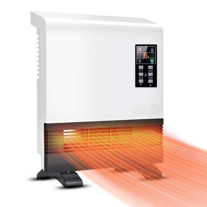 Powerful Wall Mounted Electric Space Heater With Thermostat 1500W - Westfield Retailers