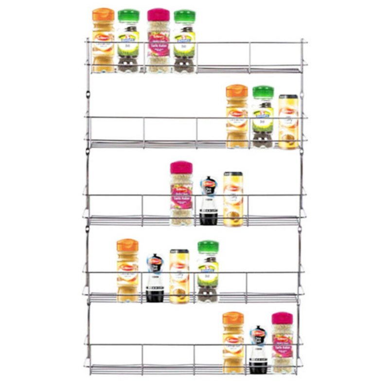 Wall Mounted Kitchen Spice Organizer Hanging Rack - Westfield Retailers