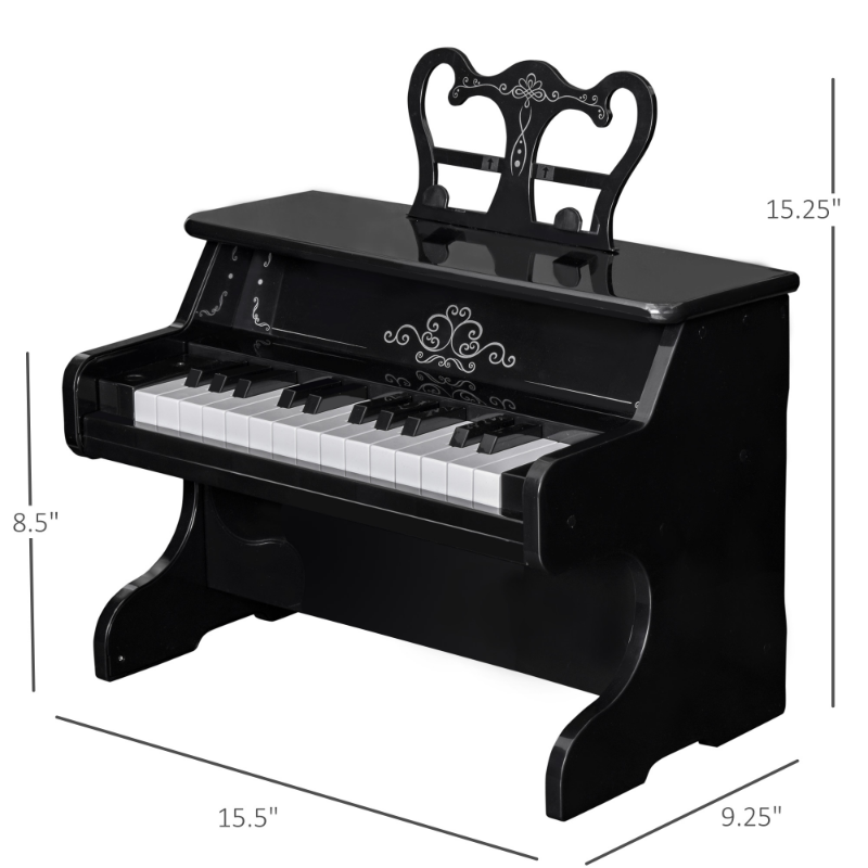 Portable Realistic Kids Learning 25 Key Piano - Westfield Retailers