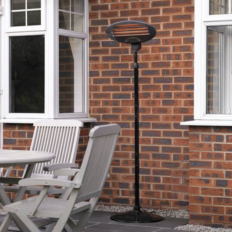 Premium Outdoor Hiland Electric Infrared Patio Heater 1500W - Westfield Retailers