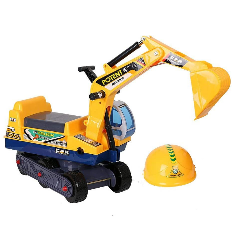 Kids Realistic Ride On Excavator Digging Toy - Westfield Retailers