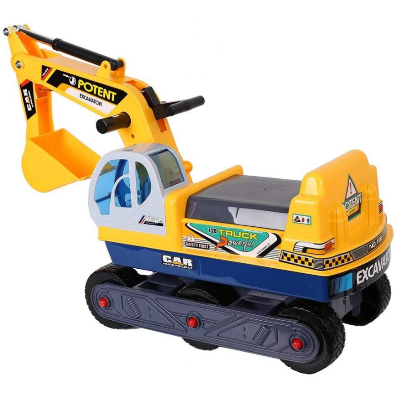 Kids Realistic Ride On Excavator Digging Toy - Westfield Retailers