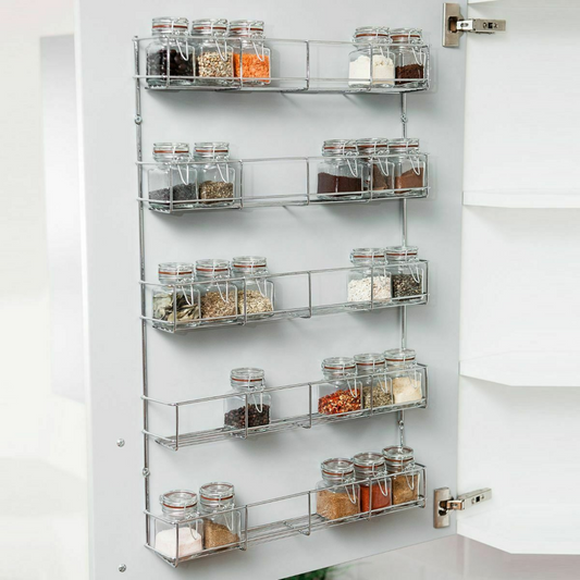 Wall Mounted Kitchen Spice Organizer Hanging Rack - Westfield Retailers