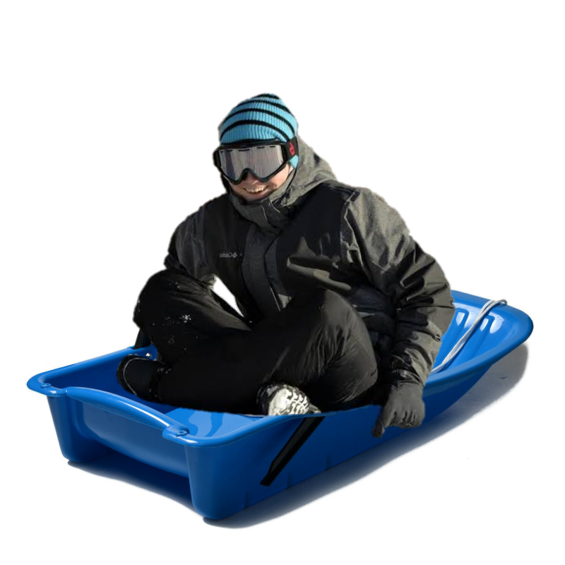 Spacious Plastic Kids / Adults Snow Sled - Westfield Retailers