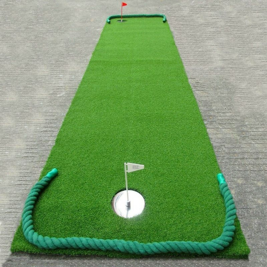 Large Indoor Golf Practice Putting Green Turf Mat - Westfield Retailers