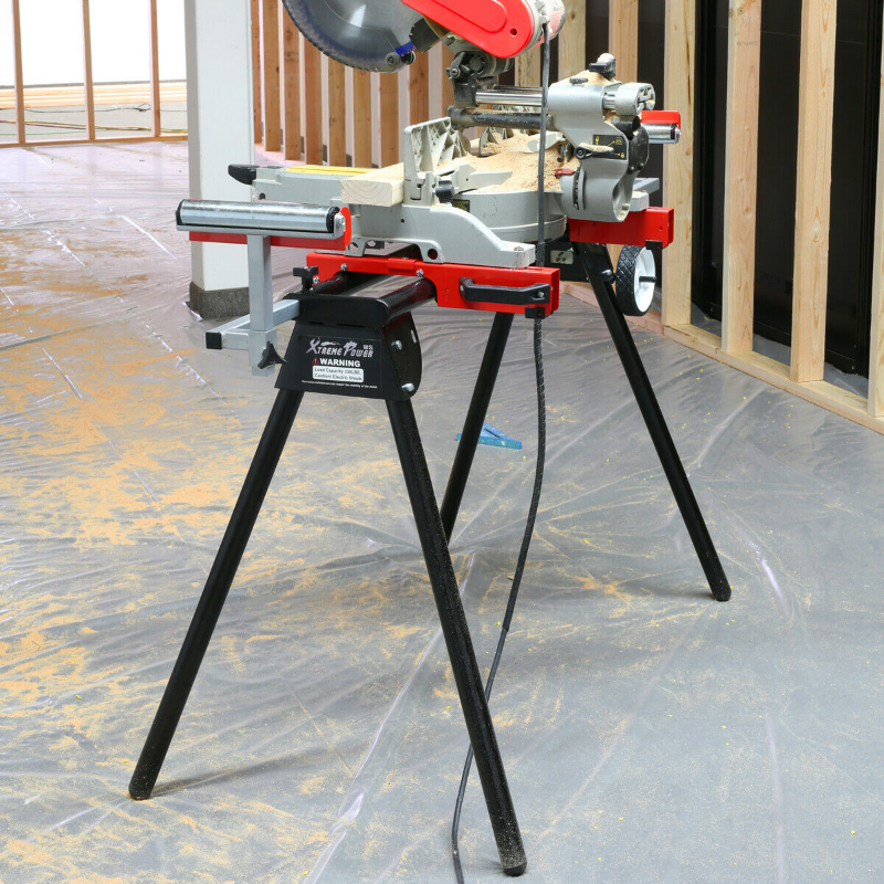 Universal Heavy Duty Rolling Miter Saw Stand With Wheels - Westfield Retailers