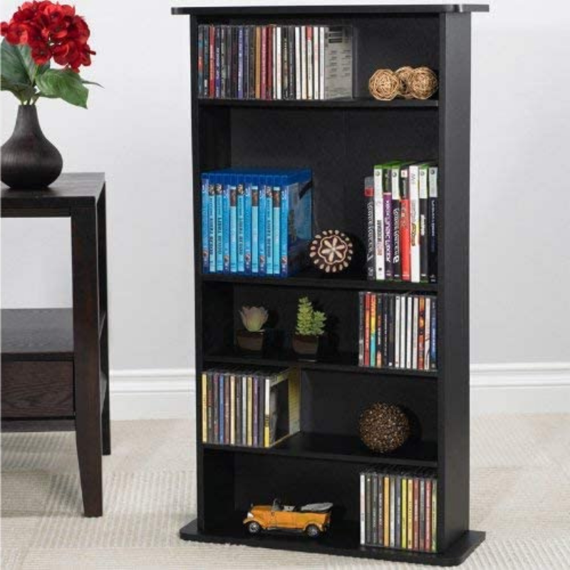 Large Spacious DVD Media Storage Shelf Cabinet - Westfield Retailers