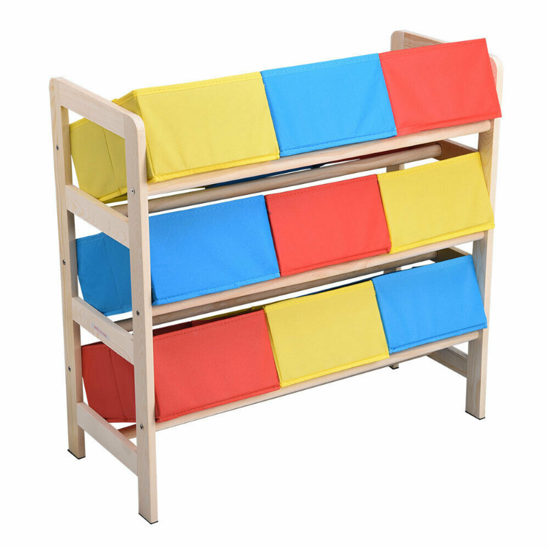 Kids Large Spacious Toy Storage Organizer With 9 Bins - Westfield Retailers