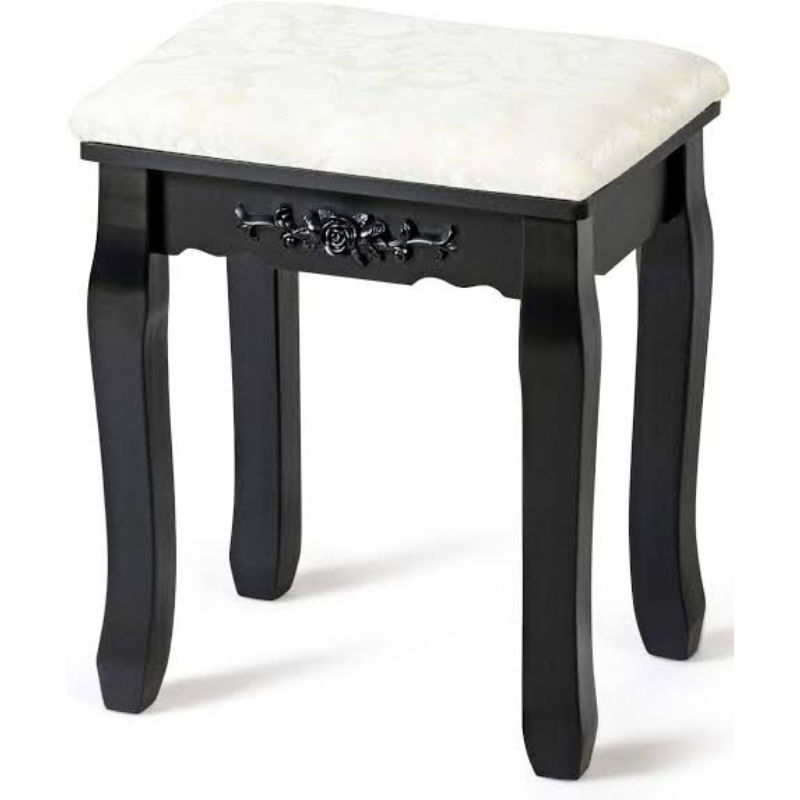 Premium Makeup Vanity Cushioned Stool - Westfield Retailers