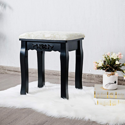 Premium Makeup Vanity Cushioned Stool - Westfield Retailers