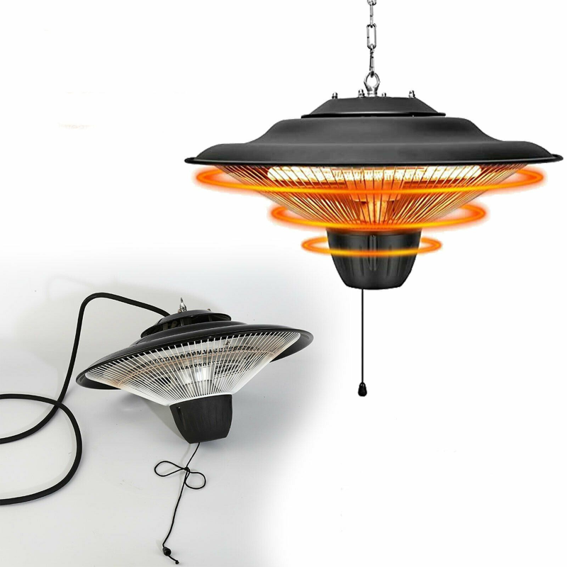 Powerful Hanging Electric Indoor / Outdoor Patio Heater - Westfield Retailers