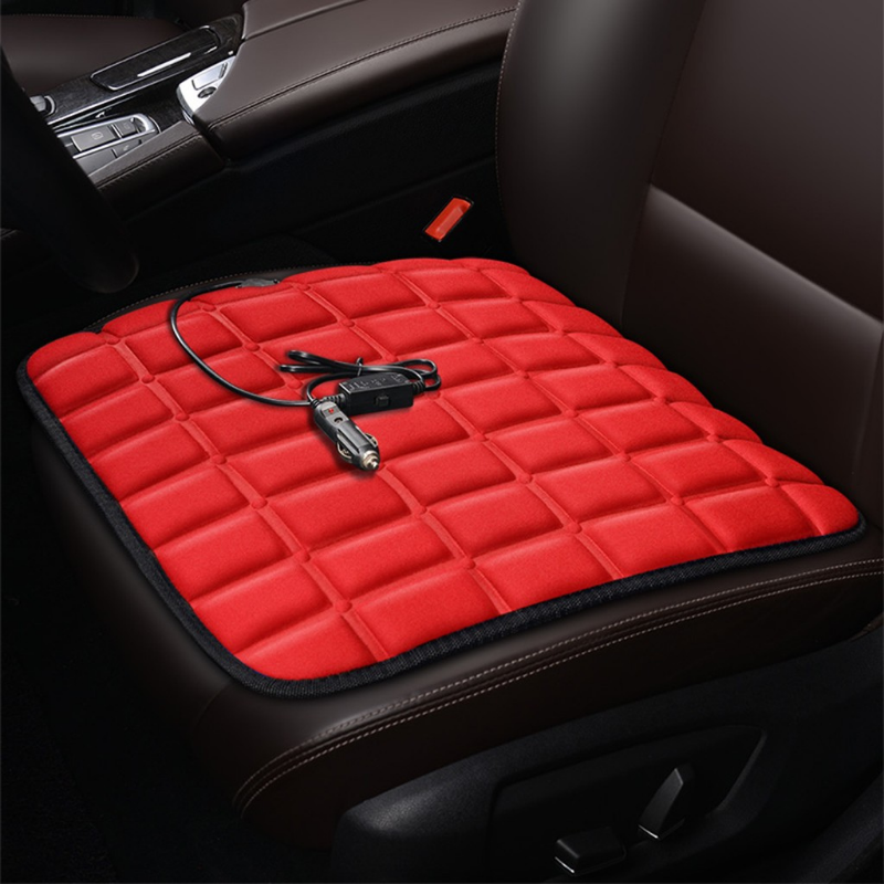 Premium Heated / Warm Car Seat Cover Pad 43×43cm - Westfield Retailers