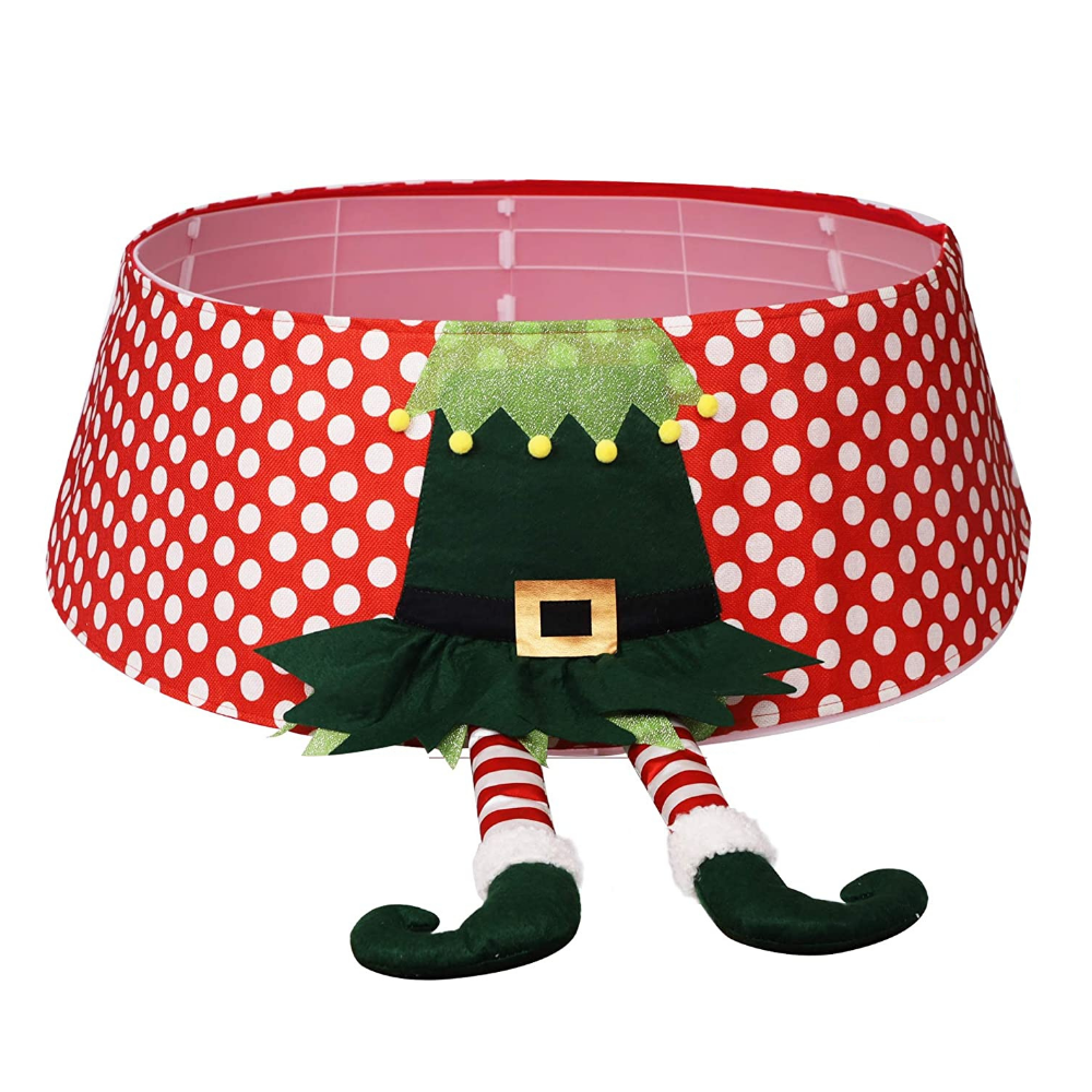 Decorative Elf Christmas Tree Collar Basket - Westfield Retailers