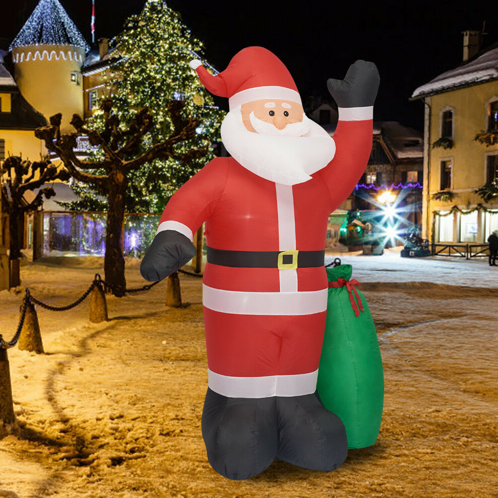 Giant Outdoor Inflatable Blow Up Christmas Santa Claus - Westfield Retailers