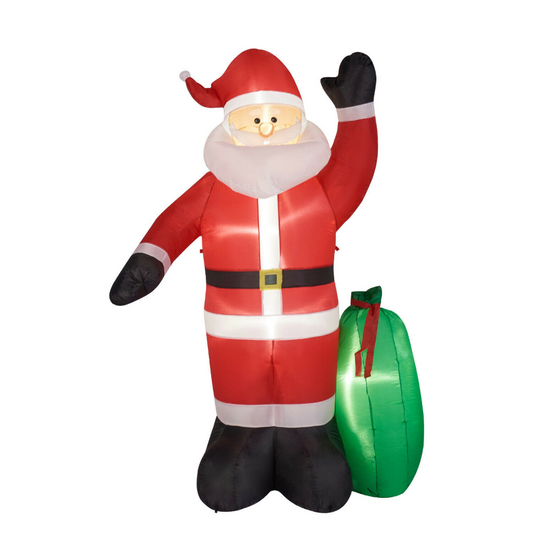 Giant Outdoor Inflatable Blow Up Christmas Santa Claus - Westfield Retailers