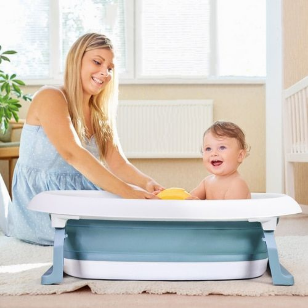 Large Collapsible Newborn Baby Bathing Bathtub - Westfield Retailers