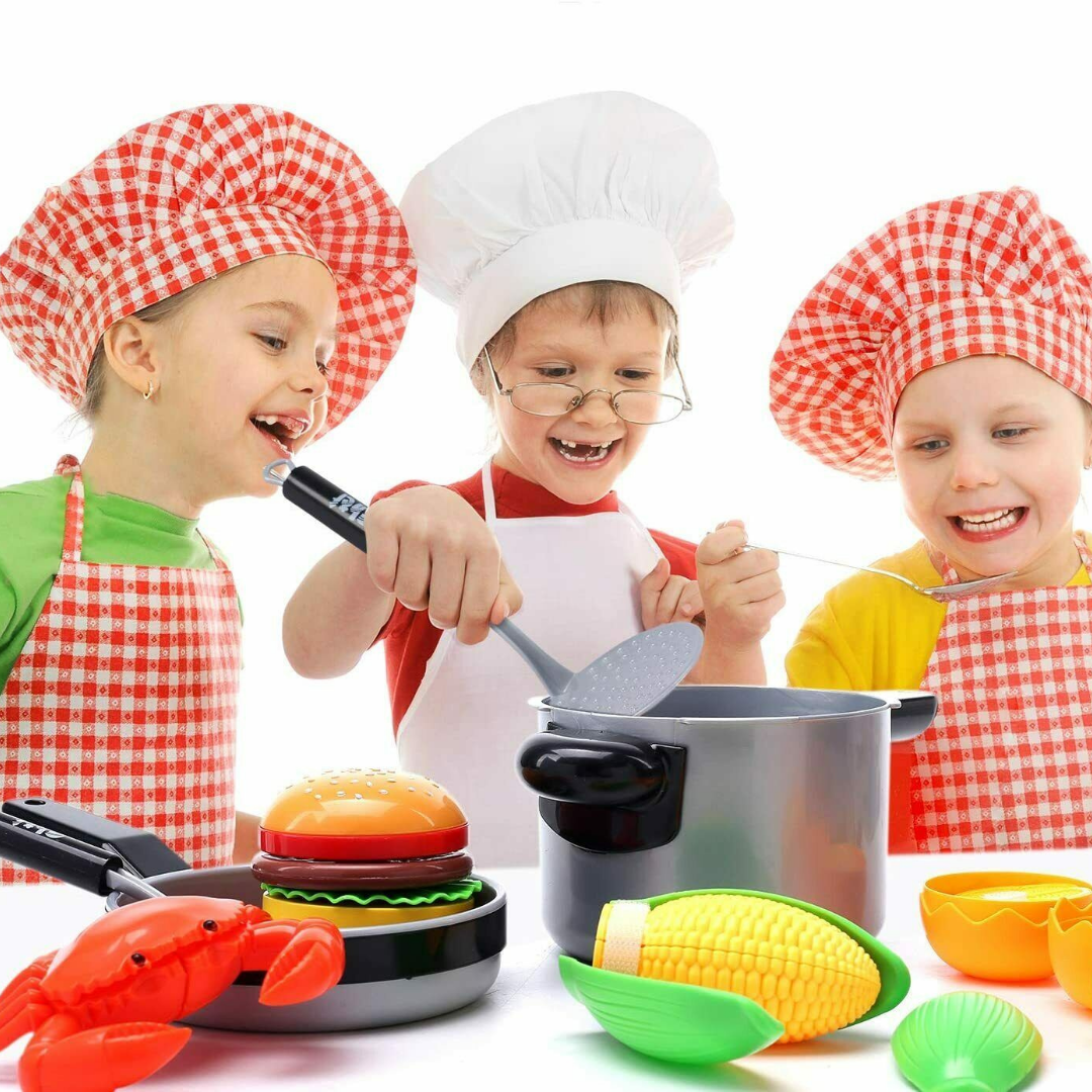 Kids Pots And Pan Cooking Toy Playset - Westfield Retailers