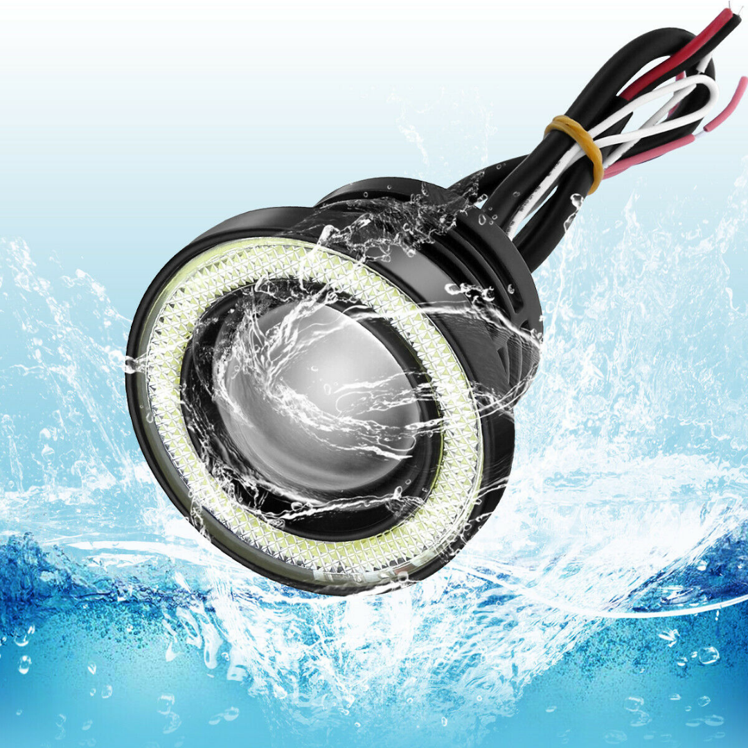 Powerful Universal LED Round Car Fog Lights 2.5" - Westfield Retailers