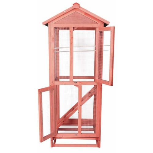 Heavy Duty Big Wooden Oudoor Parakeet Parrot Bird Cage - Westfield Retailers