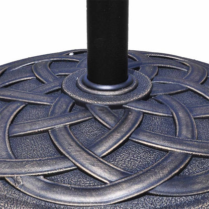 22" Heavy Duty Round Umbrella Base Stand for Outdoor Market Umbrellas