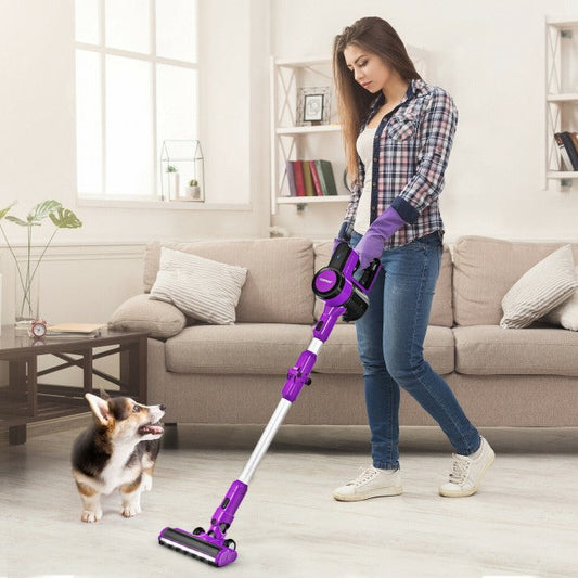 3-in-1 Handheld Cordless Stick Vacuum Cleaner Wall-Mounted Vacuum for Pet Hair Car Carpet