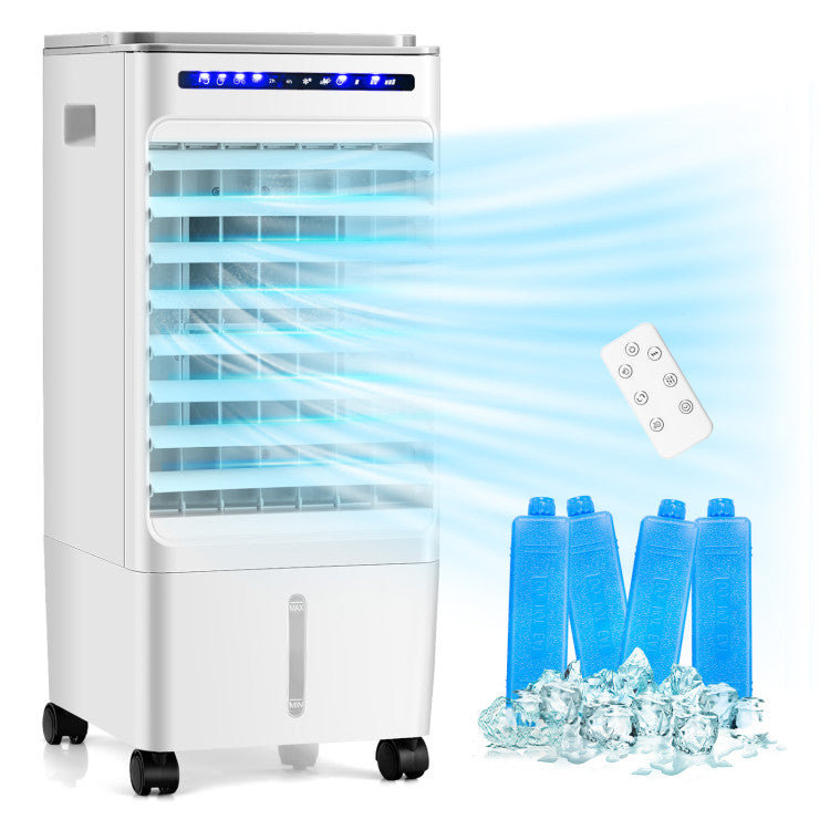 3-in-1 Evaporative Portable Air Cooler with 3 Modes include Remote Control