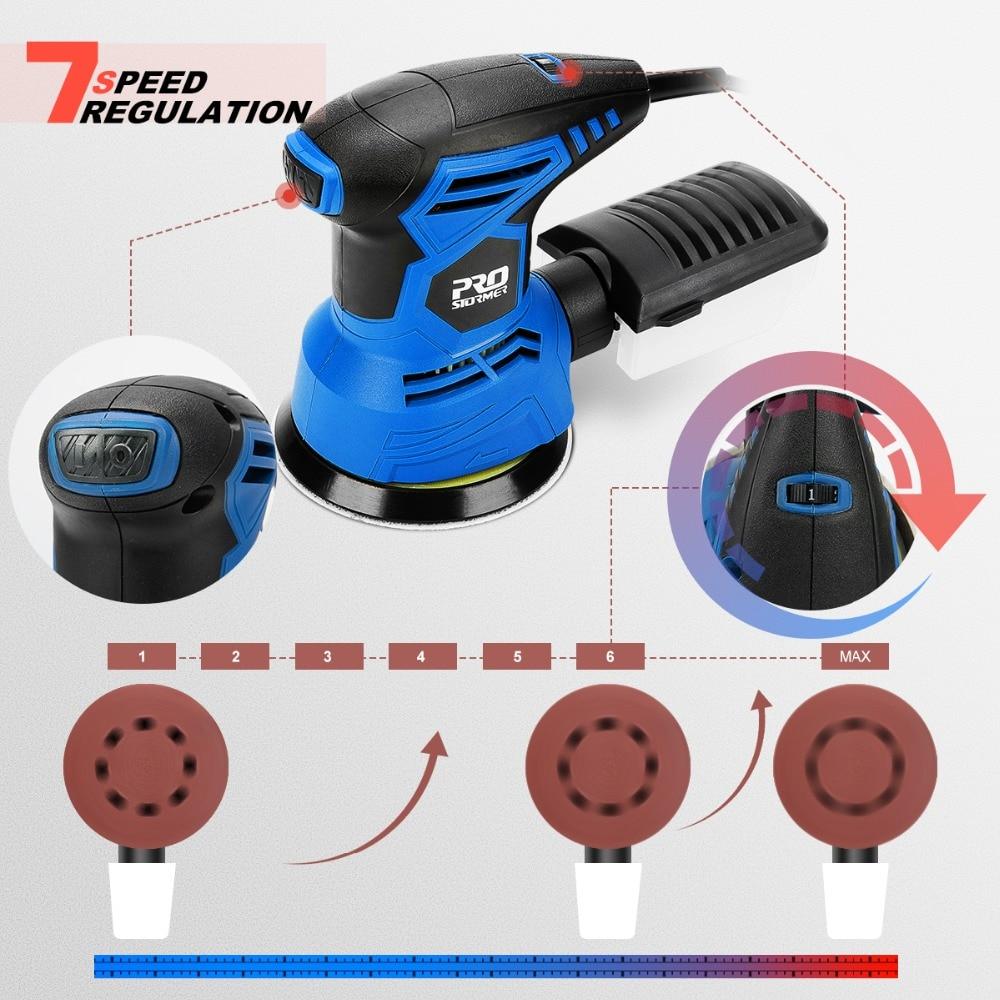 Electric Handheld Orbital Palm Sander Machine - Westfield Retailers