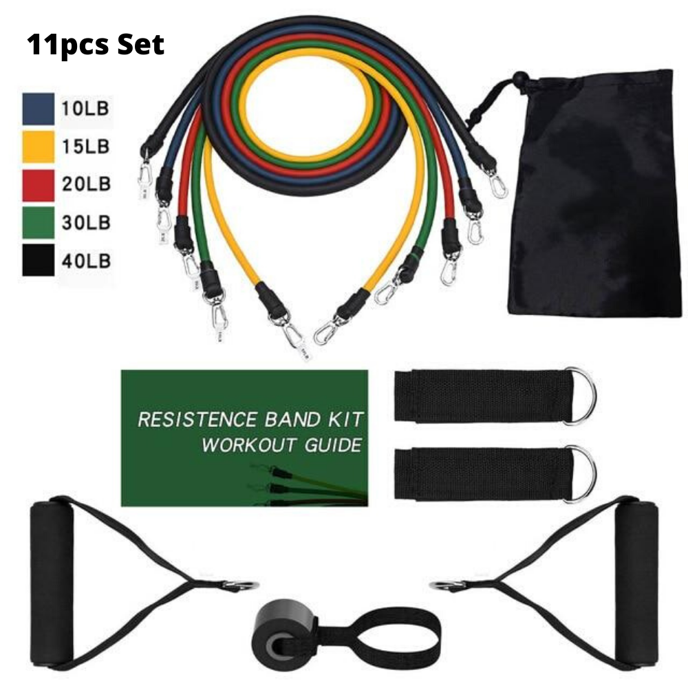 Resistance Exercise Workout Bands For Arms Stretch Set - Westfield Retailers