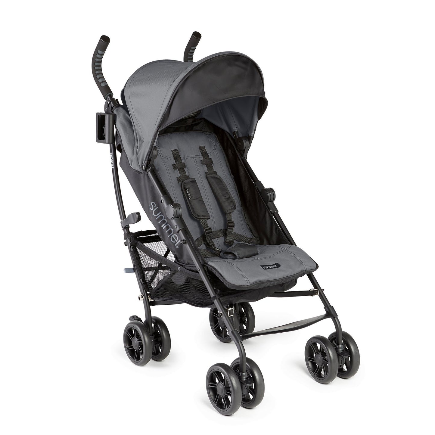 Summer 3Dlite plus ( 3D lite+) Convenience Stroller, Matte Gray - Westfield Retailers