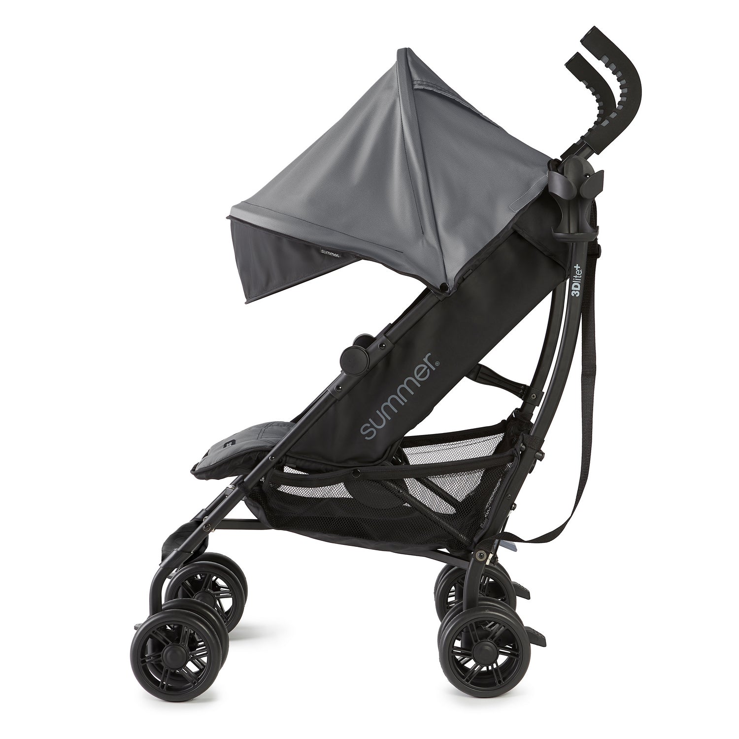 Summer 3Dlite plus ( 3D lite+) Convenience Stroller, Matte Gray - Westfield Retailers