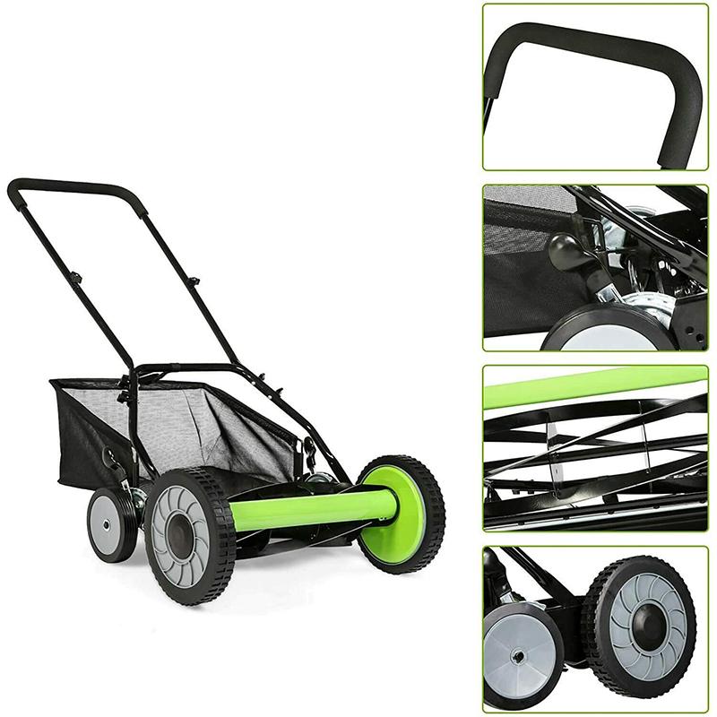 16in Manual Reel Garden Lawn Mower - Westfield Retailers