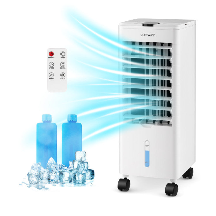 3-in-1 Evaporative Air Cooler with Remote for Home Office