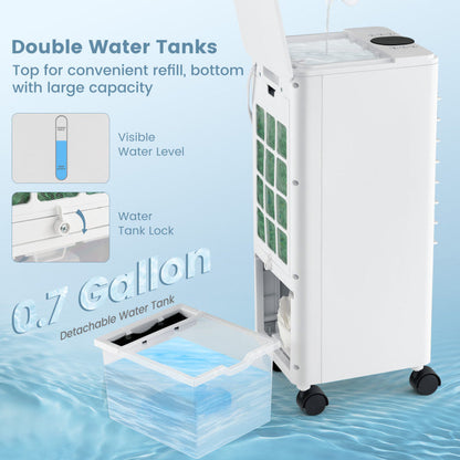 3-in-1 Evaporative Air Cooler with Remote for Home Office