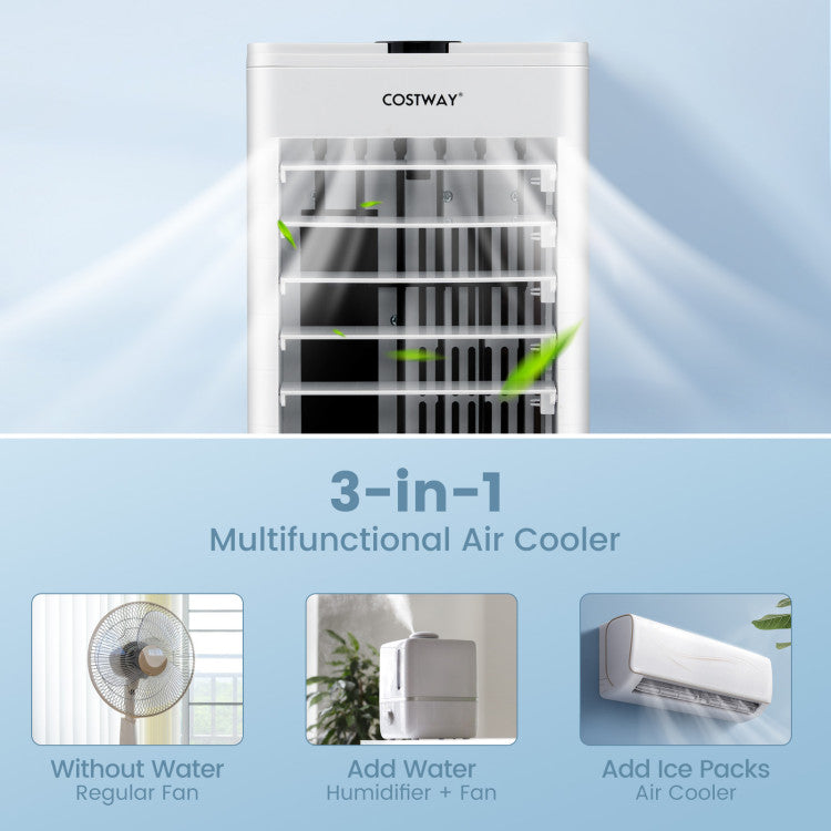 3-in-1 Evaporative Air Cooler with Remote for Home Office