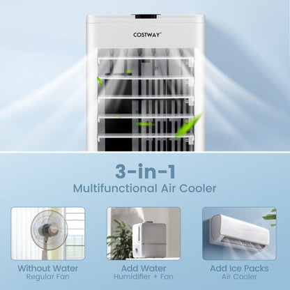 3-in-1 Evaporative Air Cooler with Remote for Home Office