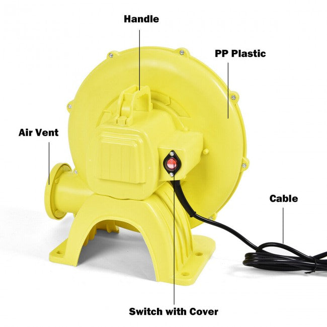 480 W 0.6 HP Air Blower Fan Pump for Bounce House