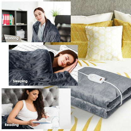 WFR Electric Heating Blanket Throw with 3 Heat Settings | Westfield Retailers - Westfield Retailers