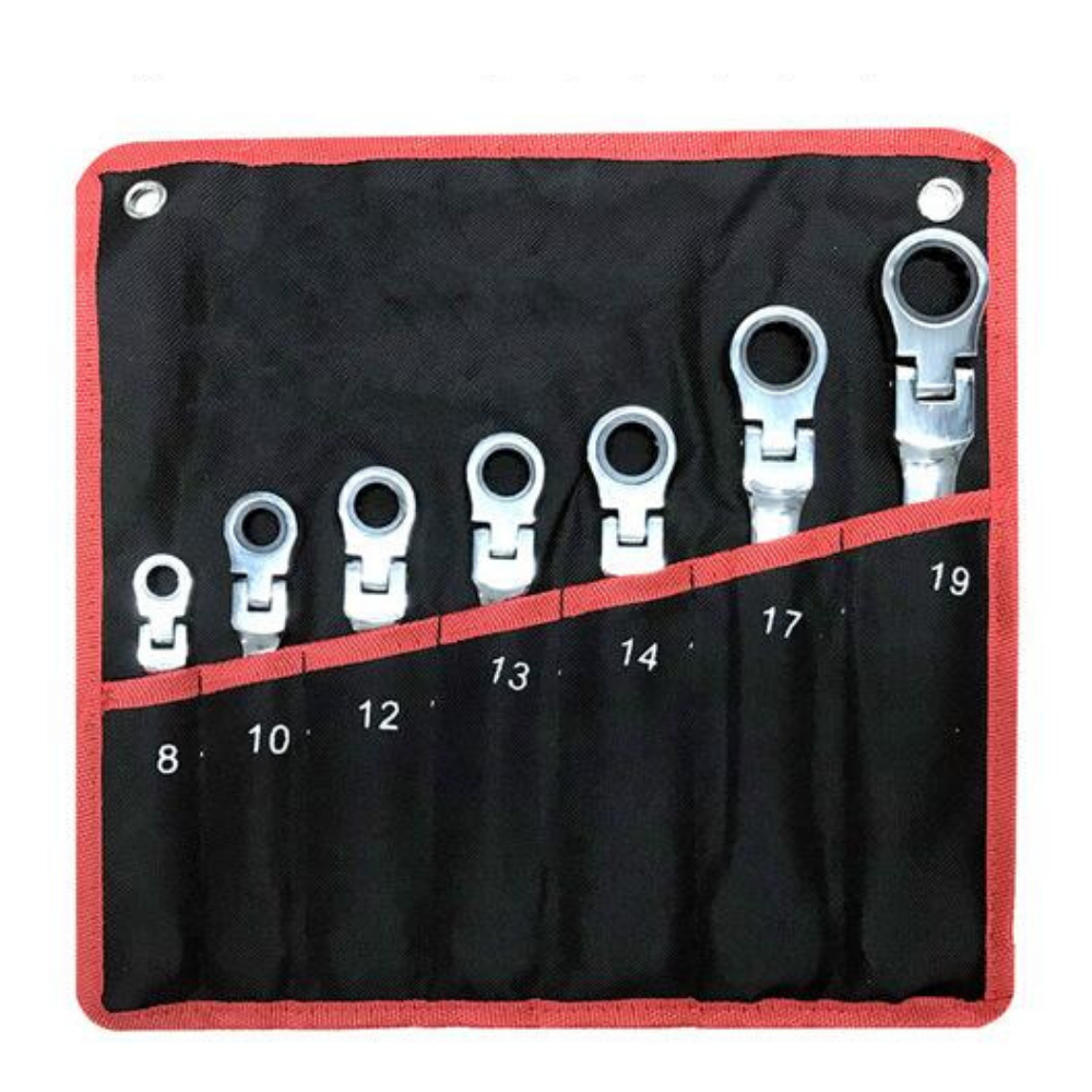 Flex Head Ratcheting Metric Wrench Set - Westfield Retailers