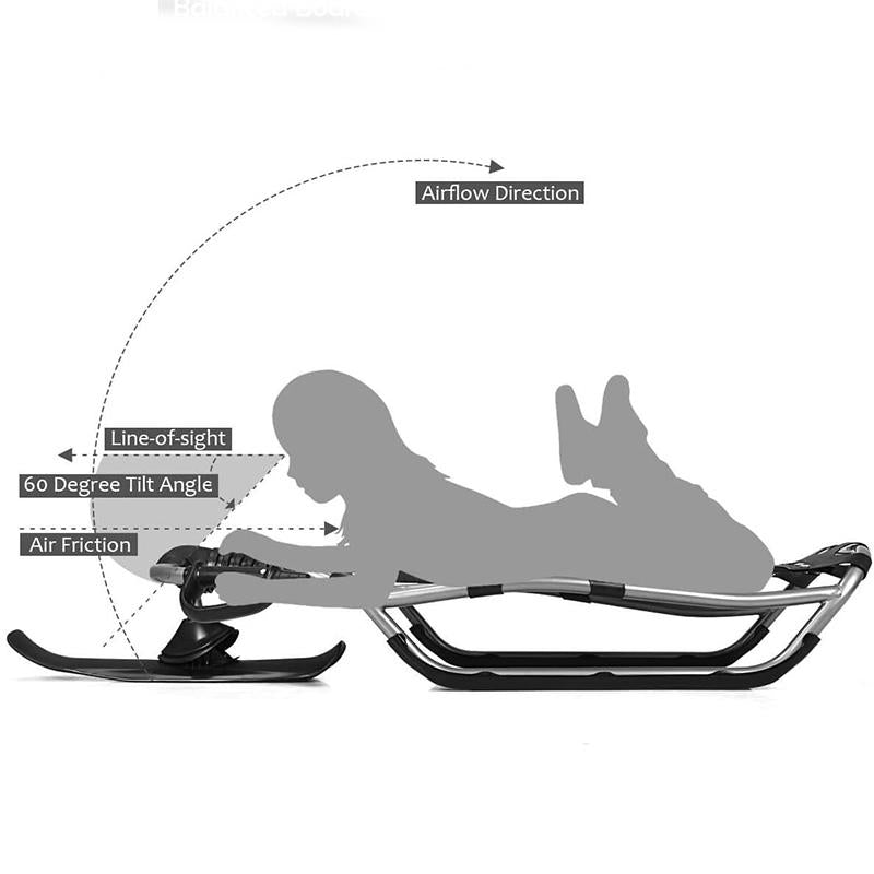 Portable Snow Racer Sled - Westfield Retailers