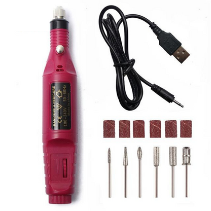 Portable Electric Nail File Drill Machine Kit - Westfield Retailers