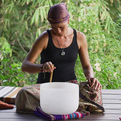 Shanti Quartz Crystal Singing Bowl - Sound Bowl Healing - Westfield Retailers