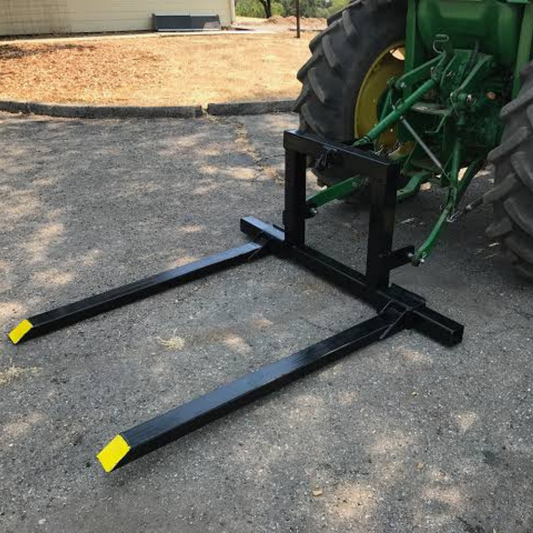 Clamp On Skid Steer Pallet Loader Fork Attachment - Westfield Retailers