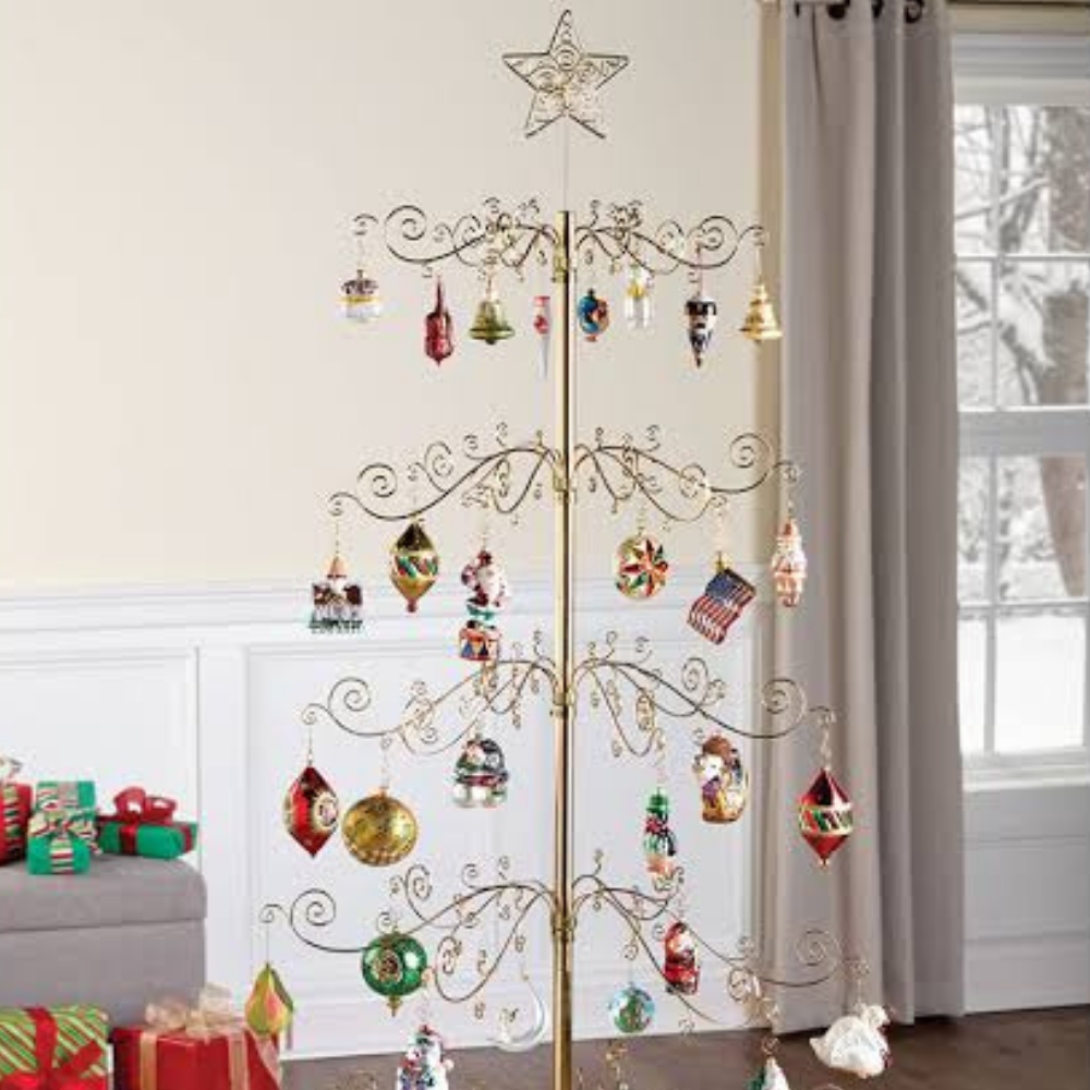 Standing Metal Iron Christmas Ornament Holder Tree Stand - Westfield Retailers