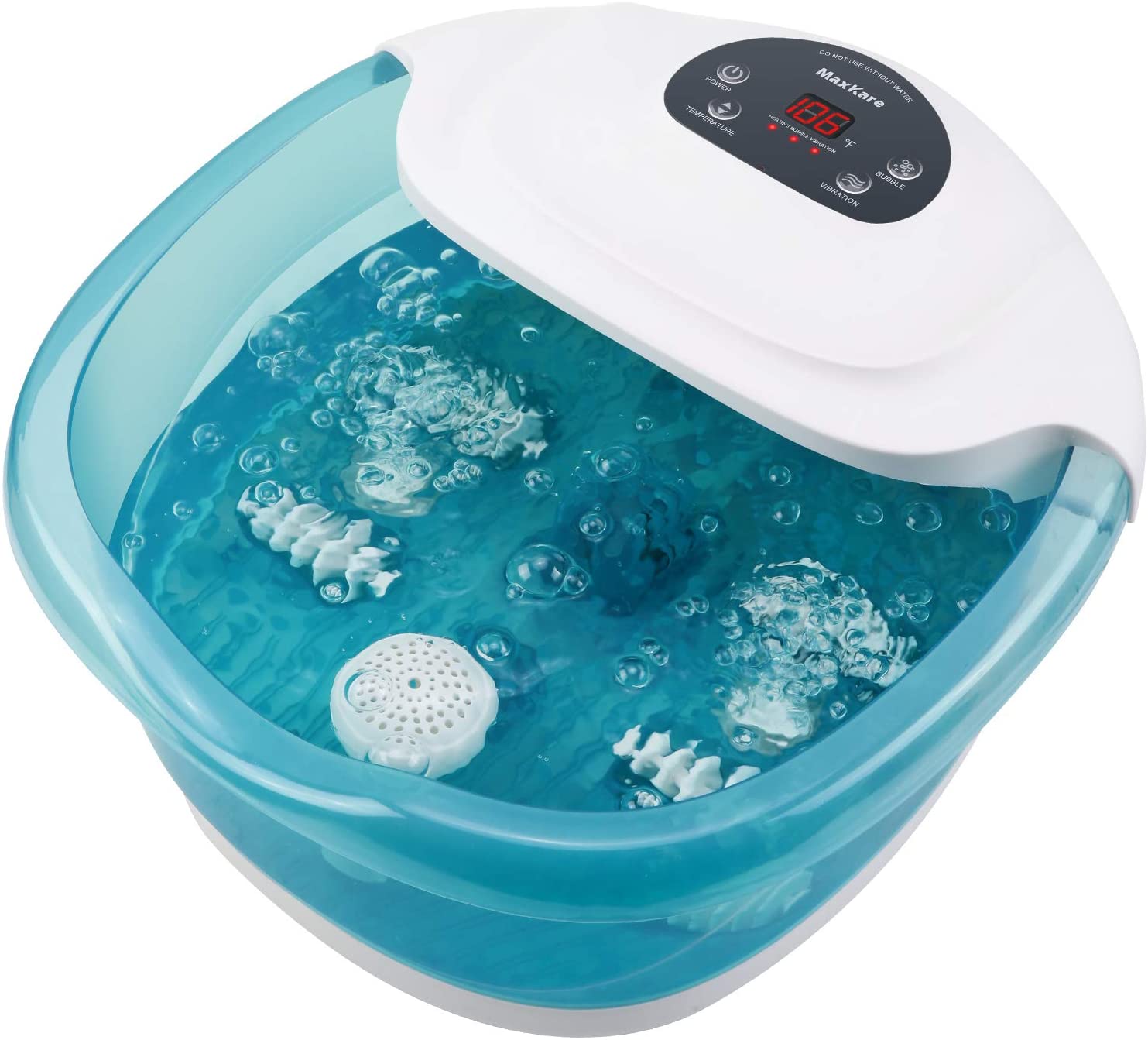 3 In 1 Heated Home Foot Water Soaker Massage Spa Machine - Westfield Retailers