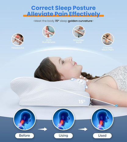 Ultra Pain Relief Cooling Pillow