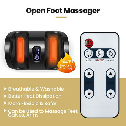 Therapeutic Shiatsu Foot Massager Calf Leg Massage Machine with Heat Deep Kneading for Plantar Fasciitis